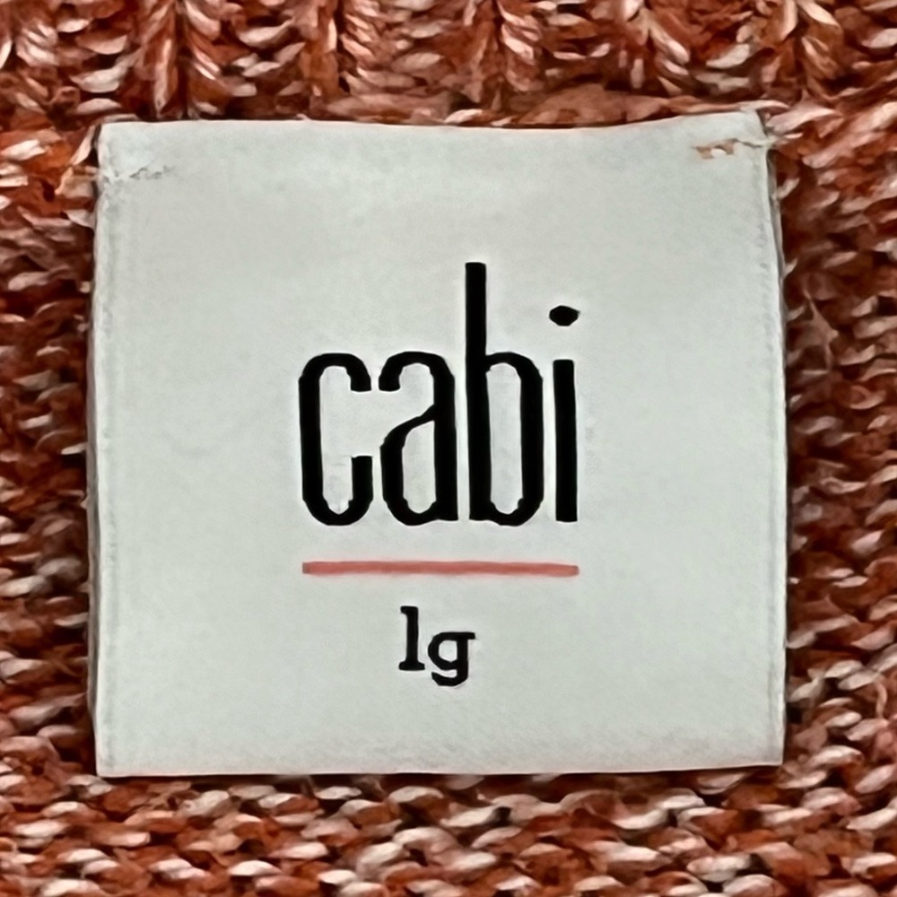 Cabi Oversized Tumeric Fleck Foldover Collar Comf… - image 3